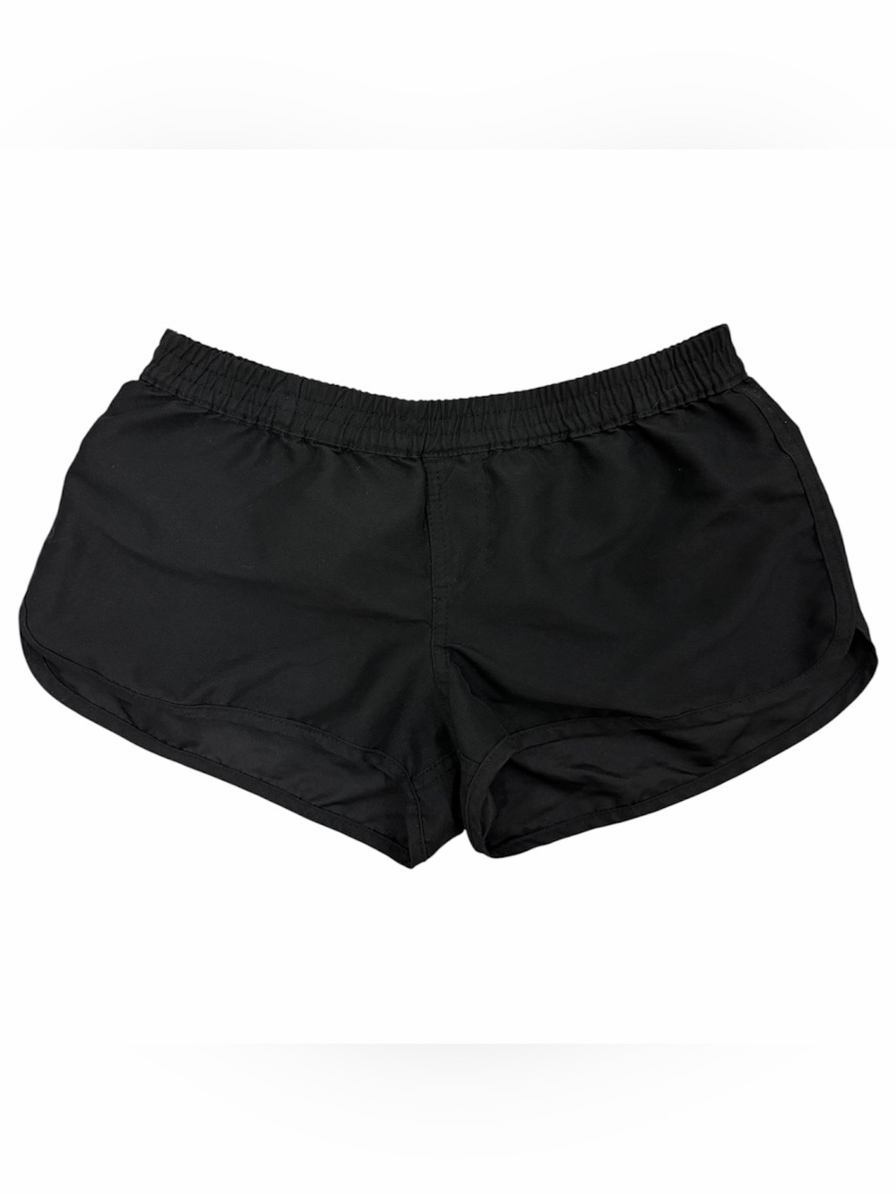 Cotton On Black Micro Dolphin Gym Shorts